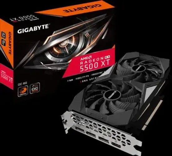Vendo placa de vídeo gigabyte rx 5500 xt