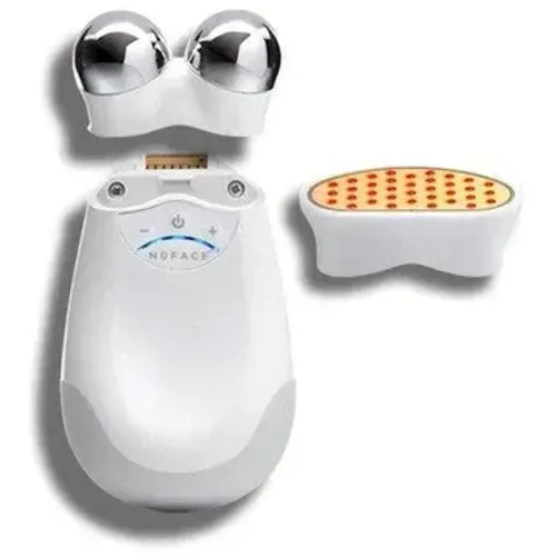 Nuface Trinity+ SkinCare Avançado 2 Em 1: Lifting Facial E Led Redutor De Ruga 