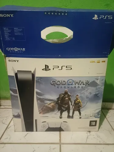 vendo ps5 praticamente sem uso completo na caixa