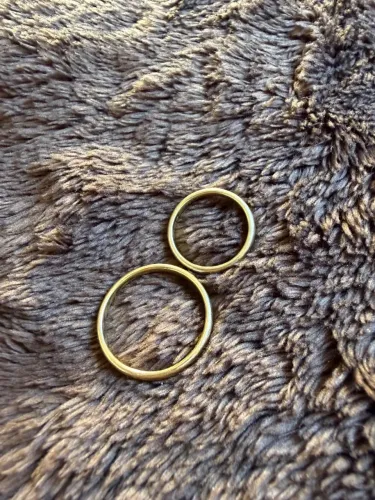 Par de alianças em ouro 18k TIFFANY