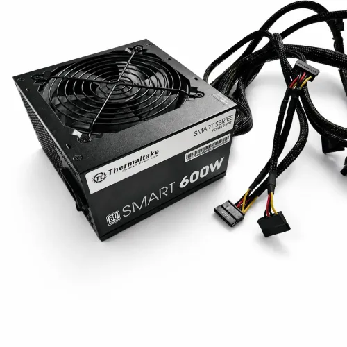 Fonte Thermaltake Smart 600W 80 Plus - Usada