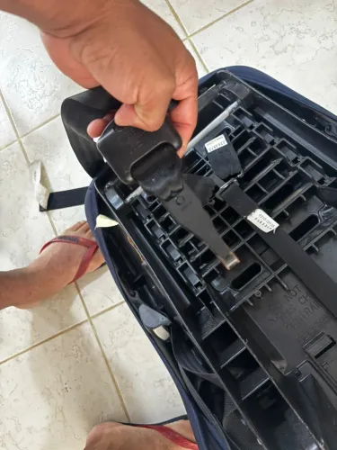Cadeirinha de transporte de criança