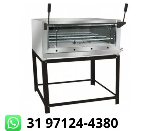 Forno com Pedra Refratária Venâncio 80x60CM Novo