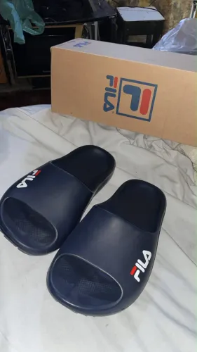 CHINELO FILA DRIFTER FOAM PRETO SANDÁLIA ORIGINAL
