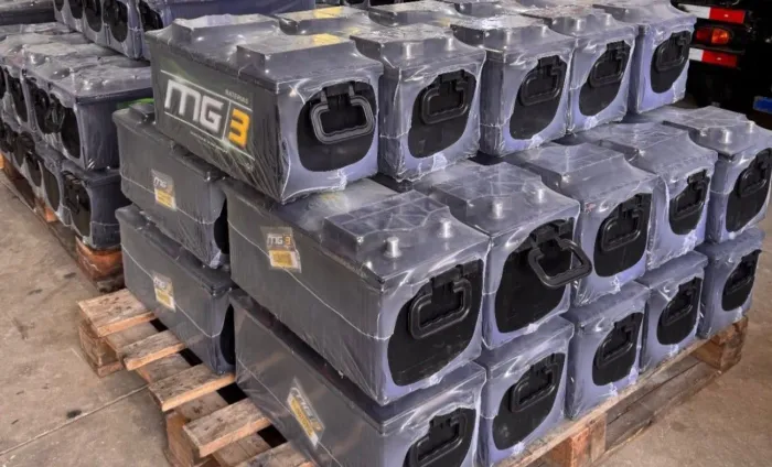 2 Baterias de Caminhão de 150 Amp na embalagem!