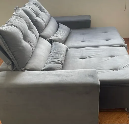 vende-se sofá retrátil reclinável 