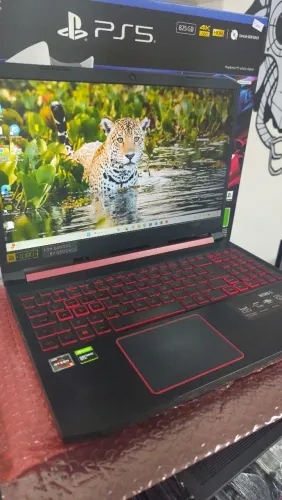 notebook gamer nitro 5 Ryzen 5 + 16gb de memória RAM + GTX 1650
