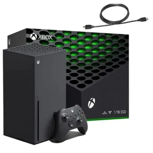 Microsoft Xbox Series X 1TB Black / White NOVO LACRADO