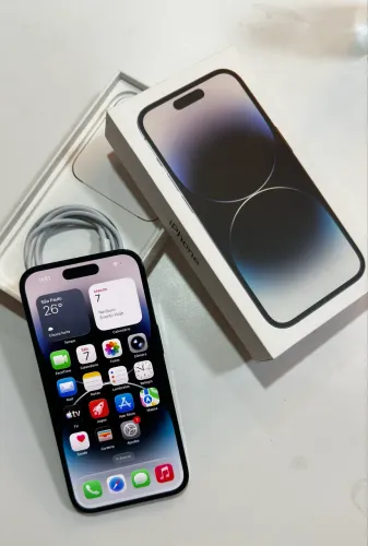 iPhone 14 Pro Silver Gray 512GB - Impecável! 