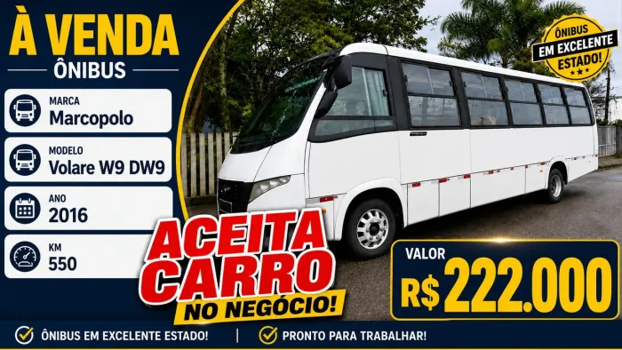 Vendo w9 aceita o carro no negócio