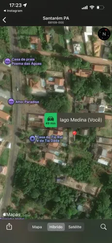 Terreno em alter do chão 