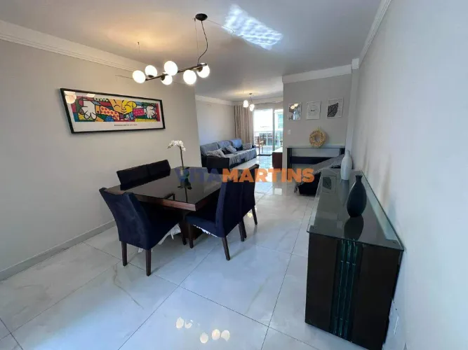 Apartamento 3 quartos mobiliado vista mar na Praia do Forte em Cabo Frio - Por R$ 2.500.00