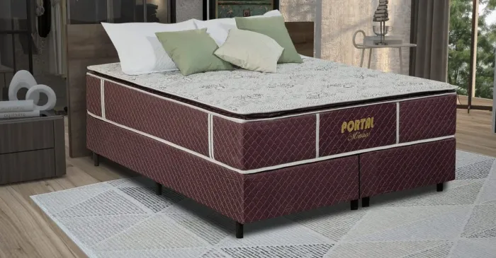 Cama Queen Portal, POUQUÍSSIMA USADA !