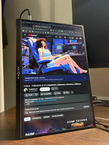 Monitor Arzopa 2.5k 16 polegadas Modelo Z1RC