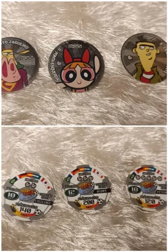 Tazos Toon Tazo Cartoon Network Lote 3 un - Coleção Antiga