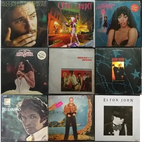 LP Vinil- - Internacionais (Rock, Pop, Jazz) Mídias zeradas, valores na lista