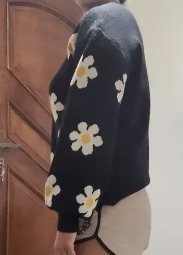 Suéter florido