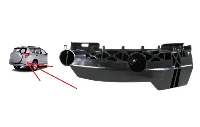 Guia Esquerda Parachoque Traseiro rav4 2006 a 2012