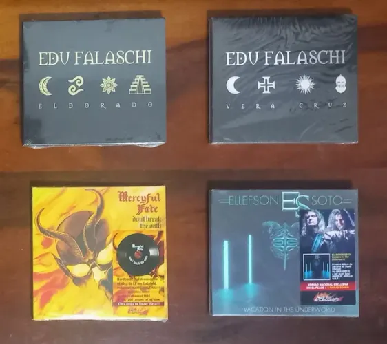 CDs lacrados Heavy Power Metal 
