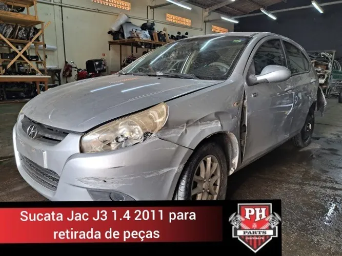 Sucata Jac J3 1.4 2011 para retirada de peças