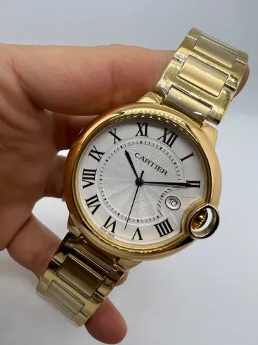 Relógio Cartier Ballon Bleu Gold 40mm