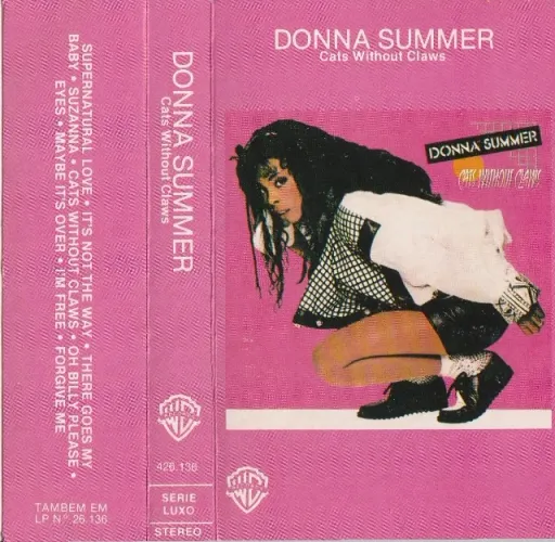 Donna Summer - Cats Without Claws (Cassette, Album, , Brasil