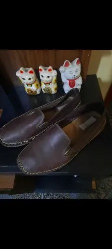 Sapatênis de couro