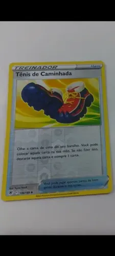 Cartas pokémon treinador tênis