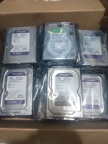 HDs 1tb 2tb e 4tb purple para DVR novo/lacrado 