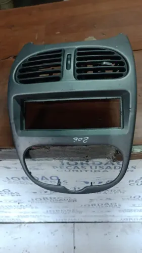 Moldura Central, Painel C/ Difusores Peugeot 206