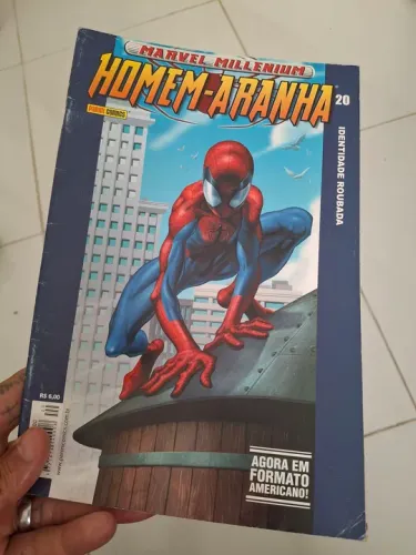 HQ Homem-Aranha Marvel Milenium #20 - Identidade Roubada
