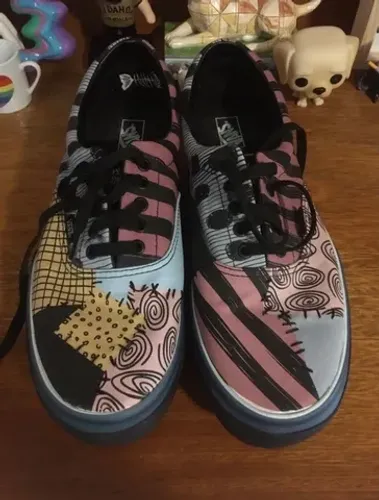 Tênis Importado Vans Nightmare Befora Christmas (O Estranho Mundo de Jack) Edição Sally