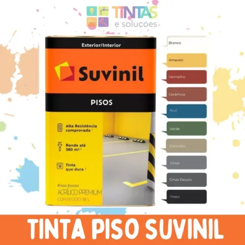 Tinta Piso Suvinil 18L