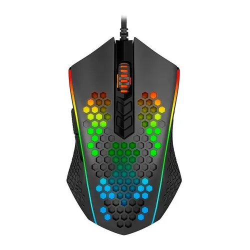 MOUSE GAMER REDRAGON MEMEANLION HONEY COMB, RGB, 12400DPI