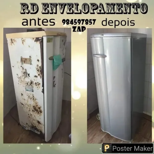 envelopamento e papel de parede 