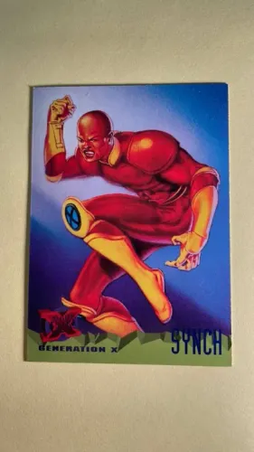 1995 Fleer Ultra - X-MEN 95 - Synch Generation-X / Geração-X - card marvel carta