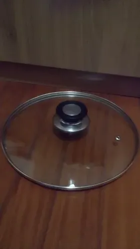 Tampa de vidro para panela