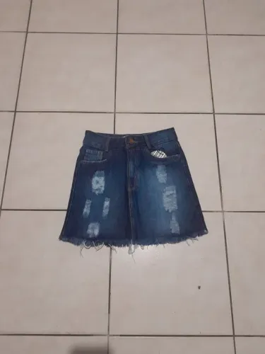 Saia jeans