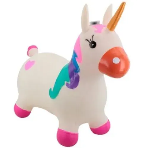 Cavalo de Brinquedo Inflável Unicornio