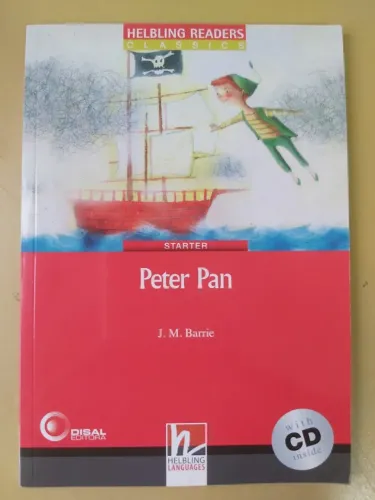 Peter Pan - Livro infantil ilustrado em Inglês
