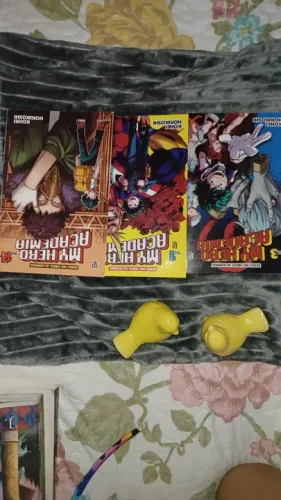 Mangá Boku no Hero Academia - Volumes 3, 14 e 1