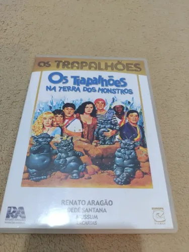 DVD os Trapalhões na Terra dos Monstros