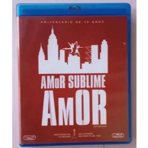 Amor Sublime Amor West Side Story Blu-Ray Filme Clássico com Natalie Wood Legendado