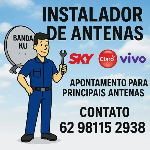 Aplicativo para tv smartv, apontamento de antenas atualização de aparelho etc..