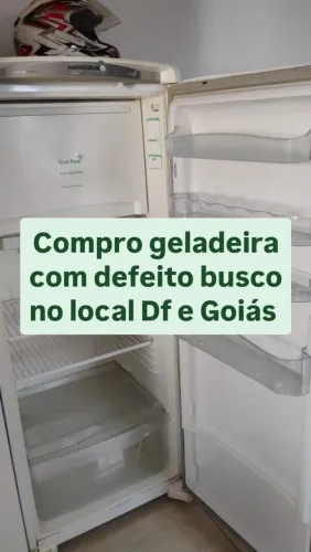 Geladeira com Defeito - DF e Goiás.