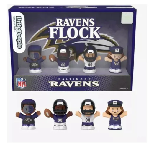 Little People Ravens Flock - Série 1 Fisherprice