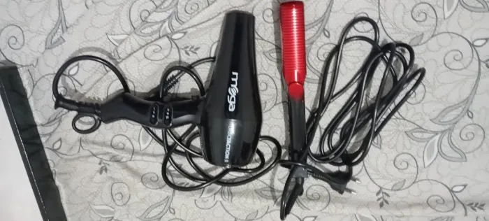 Secador e chapinha..