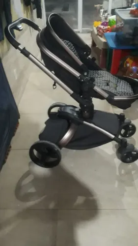 carrinho Bebê o moises e o bebe conforto