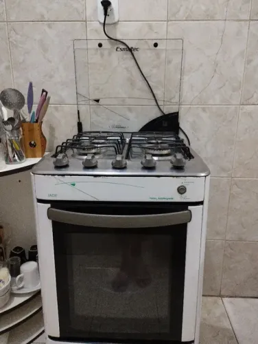 Fogão esmaltec automático