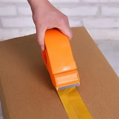 aplicador de fita adesiva larga suporte porta fita embalador fi001